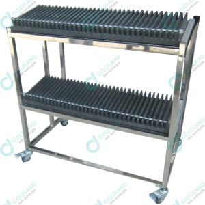 Quality FUJI CP Series Silver mobile CP4 Feeder Storage Carts wholesale