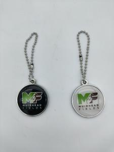 Quality ODM Membership Custom Metal Ornaments , 3D Steel Type Gym Badge wholesale