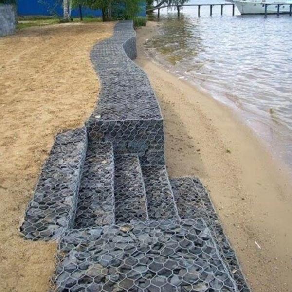 Hexagonal Gabion River Erosion Control Soil Retention Hydraulic Structure