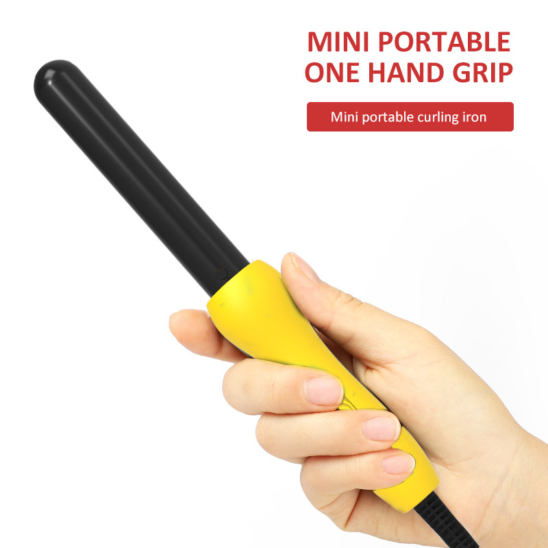 Ceramic 1 Inch Barrel Curling Wand for home / travelling CE approval