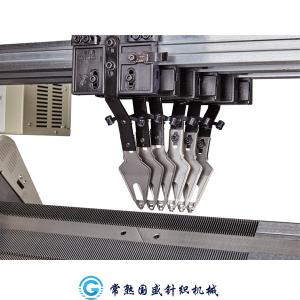 Quality Computerized Full Drawn Yarn 5G Blanket Knitting Machine wholesale