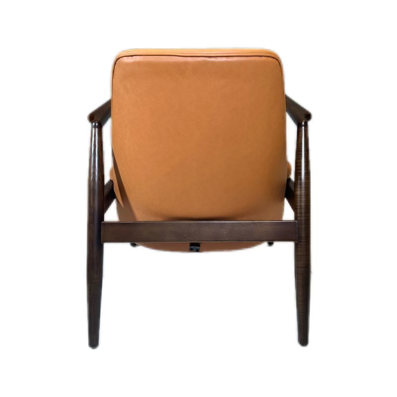 Wholesale Modern Durable Solid Wood PU Leather Living Room Hotel Furniture Chair