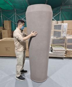 Quality Square Fiberglass Planter For Custom Flower And Plant Arrangements wholesale