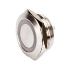 12v Ring Led Anti Vandal Push Button Switch 22mm Stainless Steel Micro Momentary