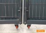 Easy Installation PVC Coated 2*4m Metal Garden Fence Gate