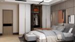 Contemporary Feature Moisture Resistant Convertible Modern Bedroom Closet