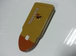 Yellow Geometry Pencil Tin Box Tinplate Containers For Stationery Packaging