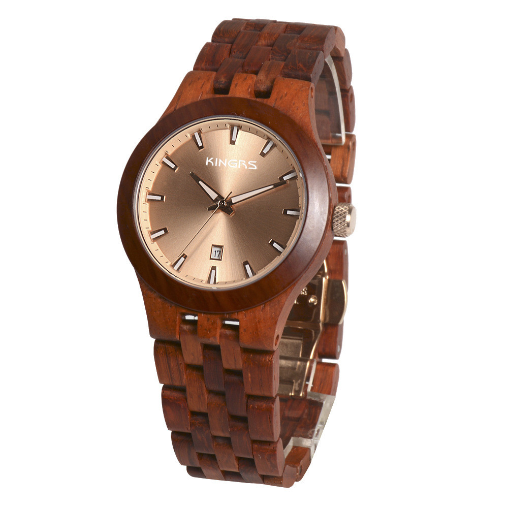 Fashion watches men luxury wrist natural wooden watches OEM watch ,Waterproof Multifunction Quartz Movement Men Watch