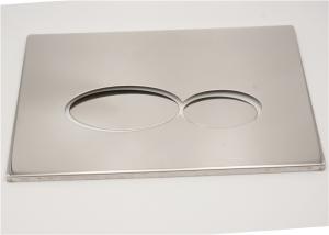 Quality Stainless Steel Toilet Water Tank Cover , Durable Toilet Flush Button wholesale