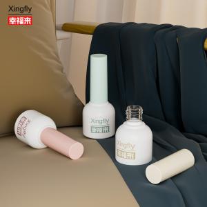 Quality 10ml Nail Polish Bottle Round Gel Polish Uv Customize LOGO Glass Bottle wholesale