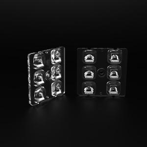 Quality 50×50×3.5mm Size SMD5050 Led Chip Lens For Outdoor Light Rohs Certificate wholesale