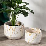 Home garden decor new design flower pot planter outdoor decoration big ceramic