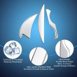 5 Piece Stainless Set for Back Leg Arm Neck Shoulder and Whole Body Acupoints