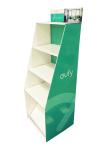 Paper Floor Corrugated Display Stands Multi Layer Sturdy Durable
