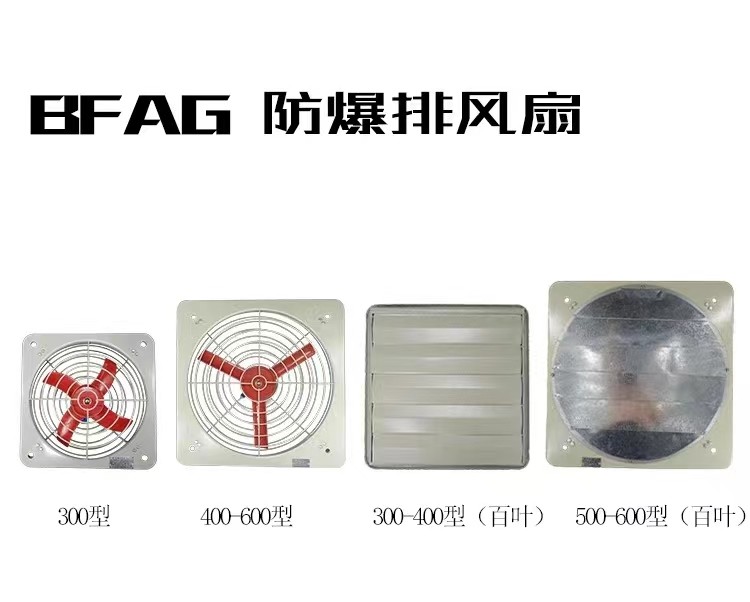 120W 12 Inch Low Noise Explosion Proof Industrial Ventilation Exhaust Fan IP54 WF2 Protection