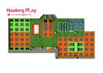Large Size Trampoline Park Equipment , Professional Trampoline Equipment PVC