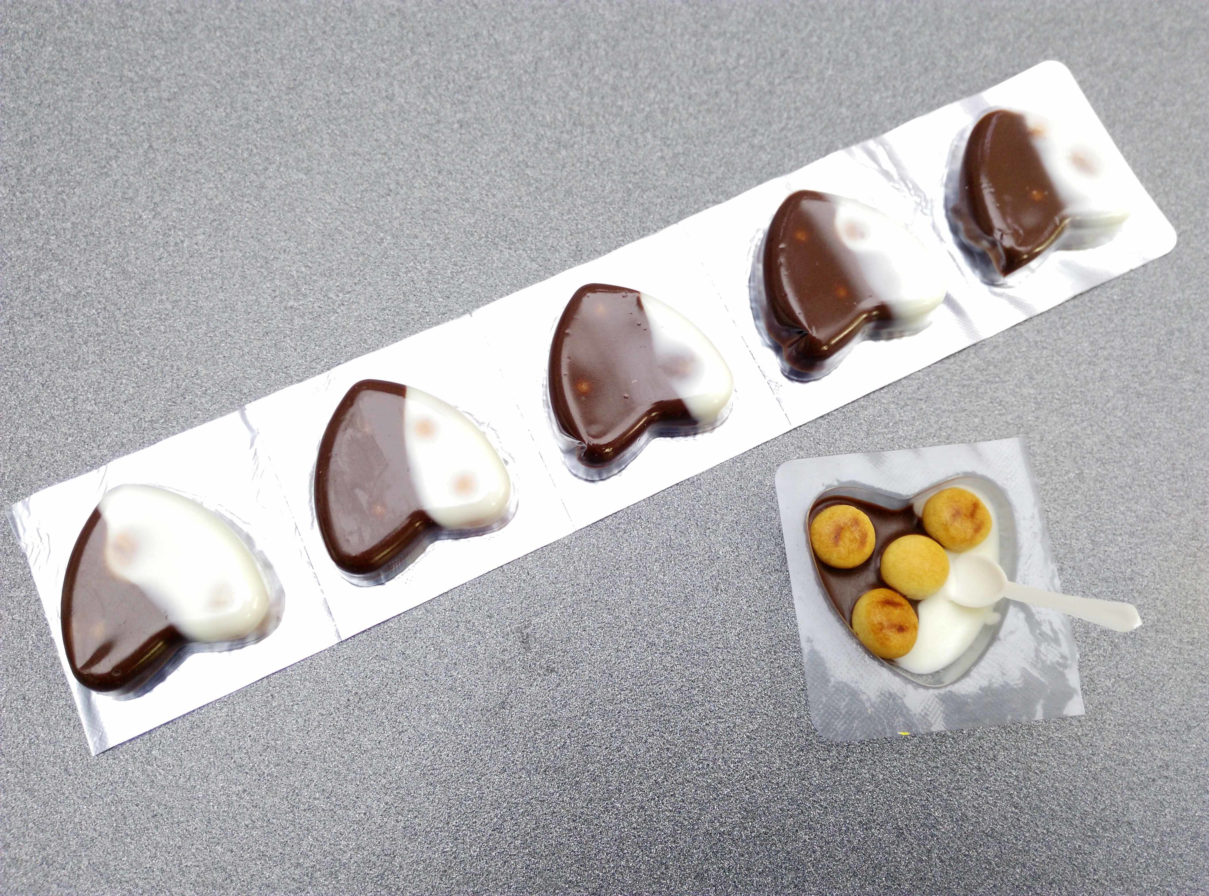 Heart Shape Chocolate Chips Cookies Taste Sweet and Delicious