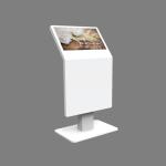 floor Standing LCD Outdoor Advertising Kiosk Toughened Glass Panel