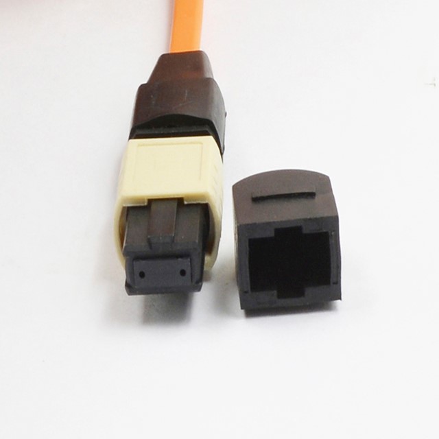Multimode Flat Ribbon 850nm OM2 MPO Fiber Patch Cord