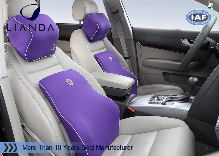 Reduces Pressure Seat Memory Foam Back Cushion , Car Seat Cushion For Short Driver