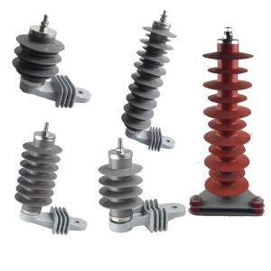 Quality Metal Oxide Polymer Power Surge Protection Device Outdoor Silicone Rubber Arrester wholesale