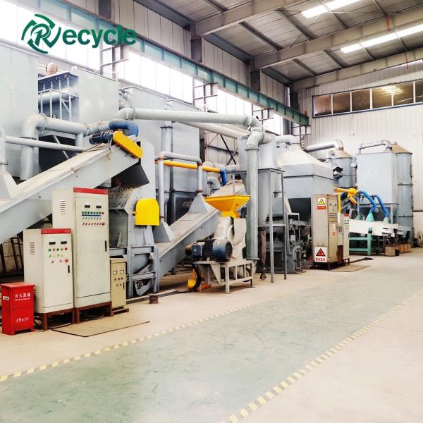 Waste Battery Recycling Plant for Li Ion Mobile Batteries and Lead Acid Car