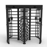 Carbon Steel 1200mm 24VDC Full Height Turnstiles