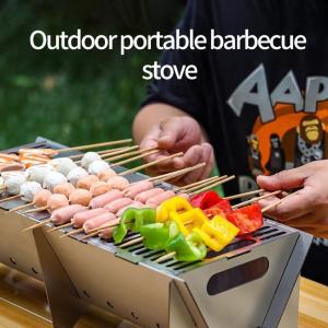 Quality Outdoor Portable Barbecue Stove Camping BBQ Oven Suitable Grill wholesale
