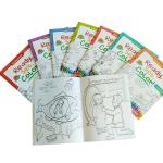 Children Coloring Book Personalised Stationery Gifts A4 / A5 Size Matt