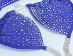 S M L Size Breathable NPC Bikini Suits , Lady 'S Bikini Competition Suits