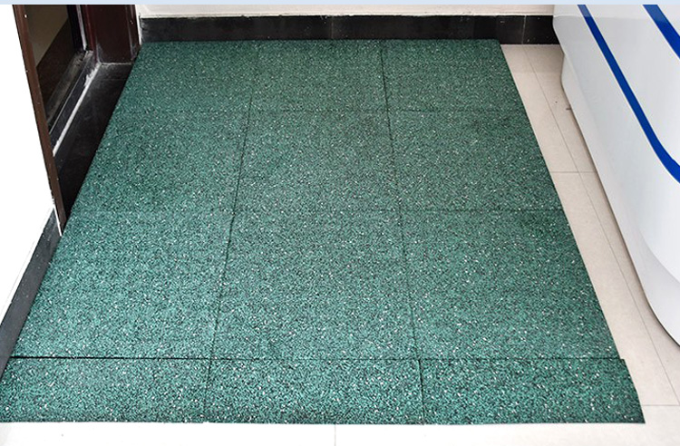6" Thick Home Gym Floor Mats Multipurpose Wear Resistant With Cap Stystem