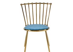 Quality Libraries Stainless Steel Leather And Steel Dining Chairs wholesale