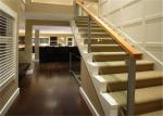Anti Rust Stainless Steel Glass Railing Top Mount / Side Mount For Decoration