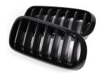 Gloss Matt ABS Black Plastic Car Hood Front Kidney Grill