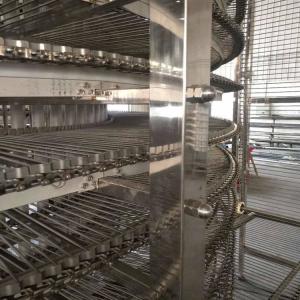 Quality China Oven Gas Bakery Conveyor Bread Pizza Cake Spiral Cooling Tower wholesale