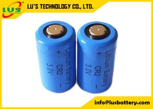 Quality Cylindrical CR2 Lithium Manganese Dioxide Battery 3V Non Rechargeable wholesale