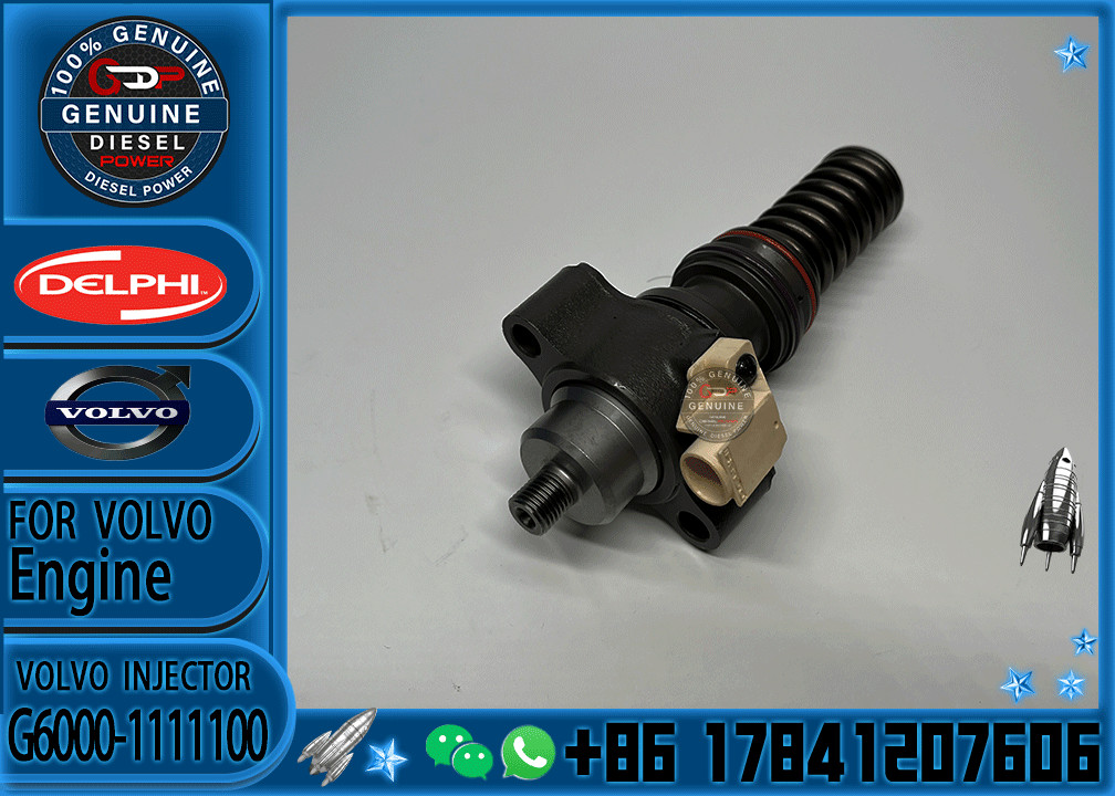 2102391 1668325 G6000-1111100 Diesel Fuel Common Rail Unit Pump 1861200 YUCHAI for DAF CF XF MX300S EURO5 HRE285 105 12.9 2005-