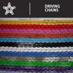 Colourful Bicycle Transmission Drive Chains 4020 2010