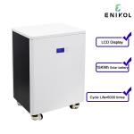 58.4V LCD 48V Home Energy Storage Battery 51.2V 300AH Black Painted Steel