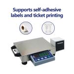 Stainless Steel Waterproof Scale with LED Display and SOHE ATP Printable Ticket