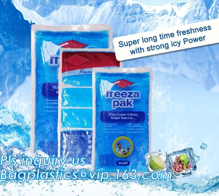medical cooler ice bags pack, isposable Medical Care Instant Ice Pack&Instant Cold Pack, cooler ice bags pack plastic ic