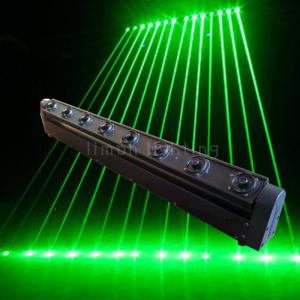 Quality Moving Head 8 Eyes Single Green DJ Club Disco Laser Bar Lights wholesale
