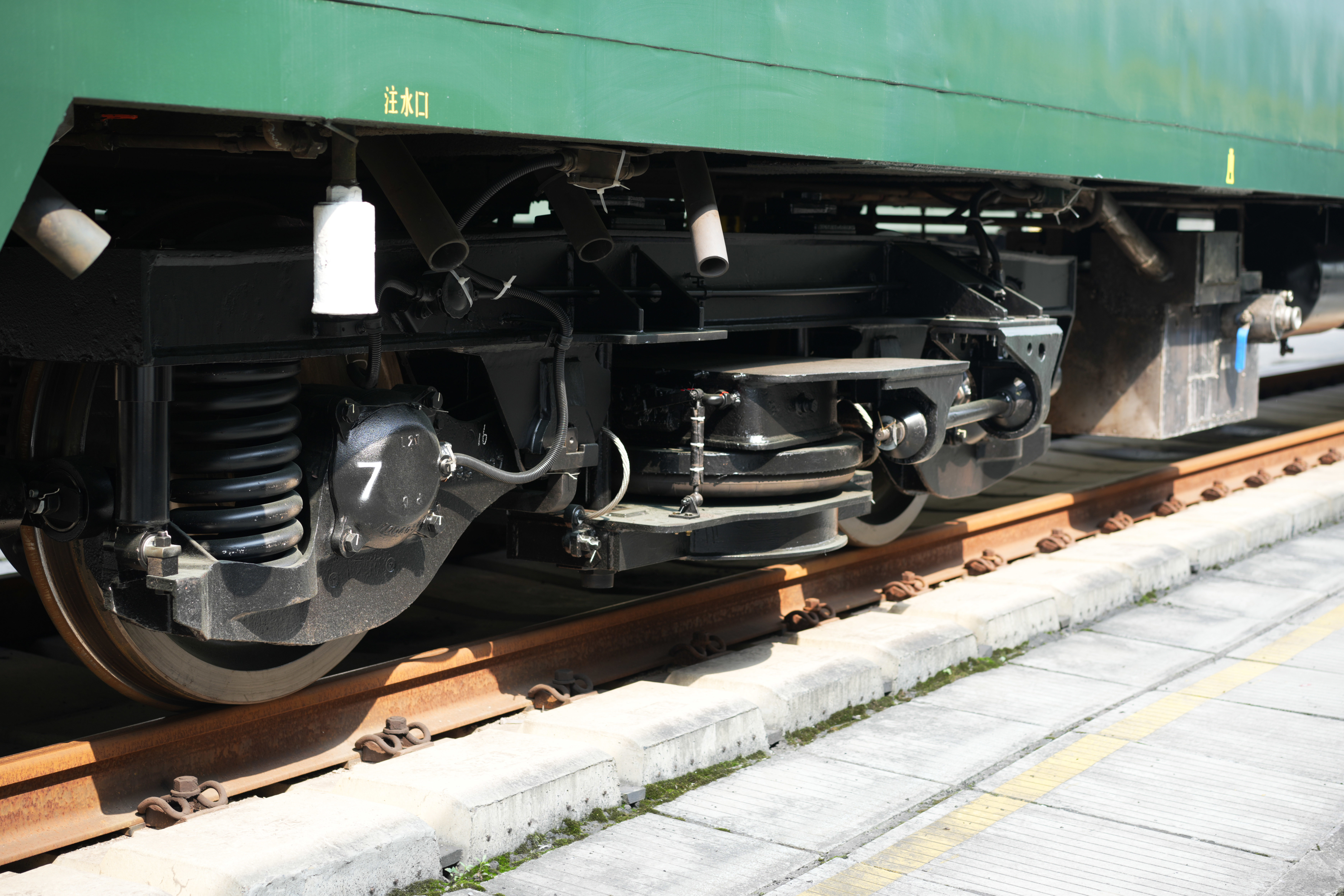 Train Wagon Bogie Side Frame Train Cast Foundry Parts Of Bolster