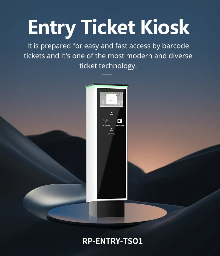 Enhanced Ticket Validation Kiosk for Parking Management System Realpark 8