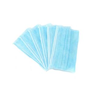 Quality 3 Layer Disposable Earloop Face Mask For Dust / Germ / Virus Prevention wholesale