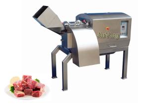 Quality 5.5KW Automatic Frozen Meat Dicer Machine With -10 Degree Tempresure wholesale