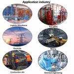 Plastic Inspection Tag PVC Waterproof Durable Die Cutting Safety Tag for Warning