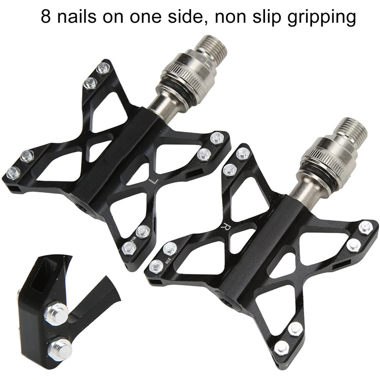 Non-Slip Aluminum Alloy Stable Quick Release Bicycle Mountain Bike Pedals