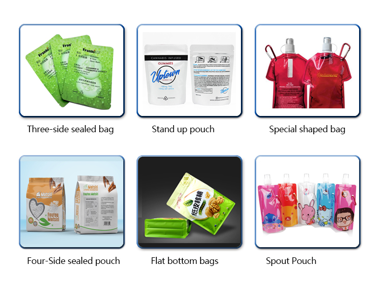 colorful printed Reusable juice drink spout pouch bag fruit packing pouch