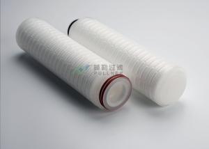 Quality 69mm Water Filtration Cartridges , RO Membrane Cartridge 0.22um 10&quot; Nylon66 wholesale